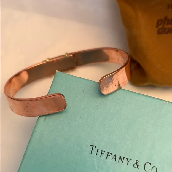 Tiffany & Co. for Phelps Dodge Copper Cuff Bracelet (Vintage & Rare) 🩵🩵🩵 - Picture 6 of 6